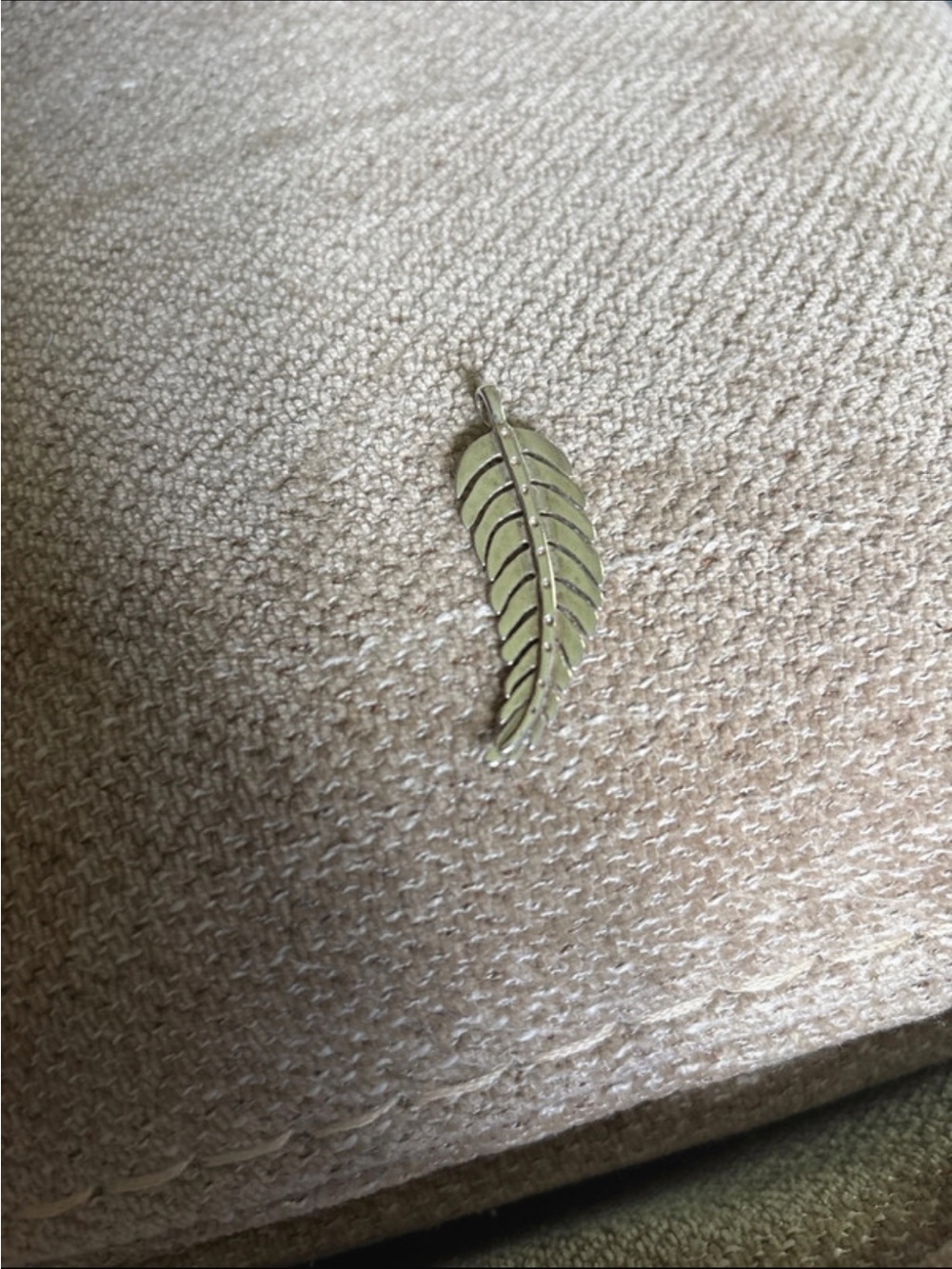 Silver Leaf Pendant